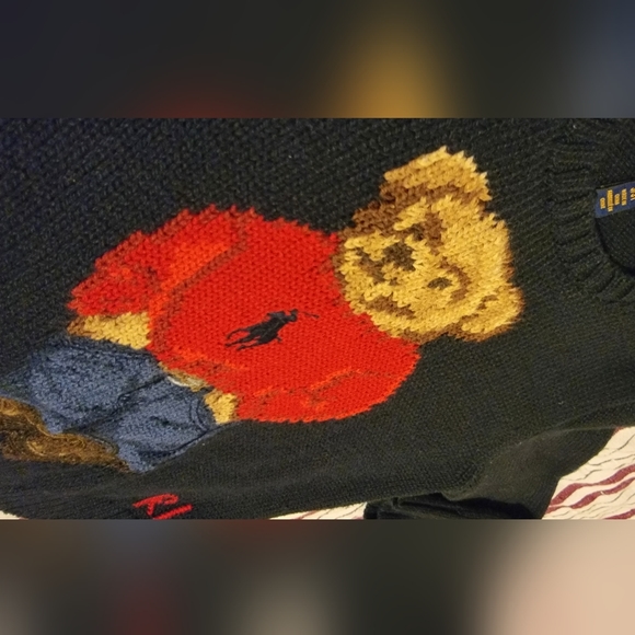 Ralph Lauren Teddy Bear Sweater #56/100 - Picture 5 of 17